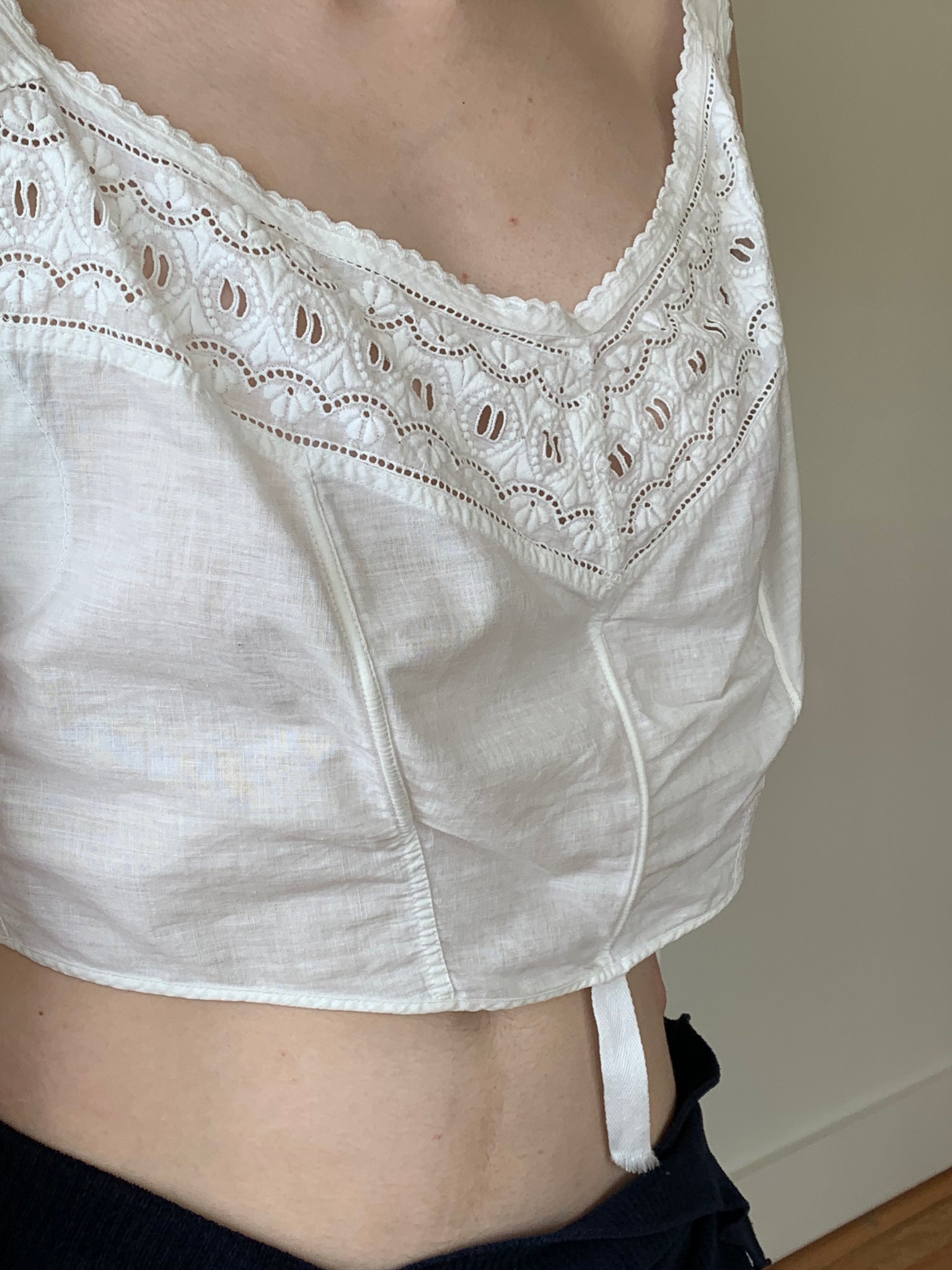 Edwardian chemise top