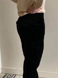 Velvet vintage cargo pants