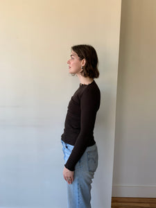 Baserange buttoned bateau shirt