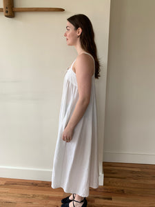 Sunday Morning linen smock dress