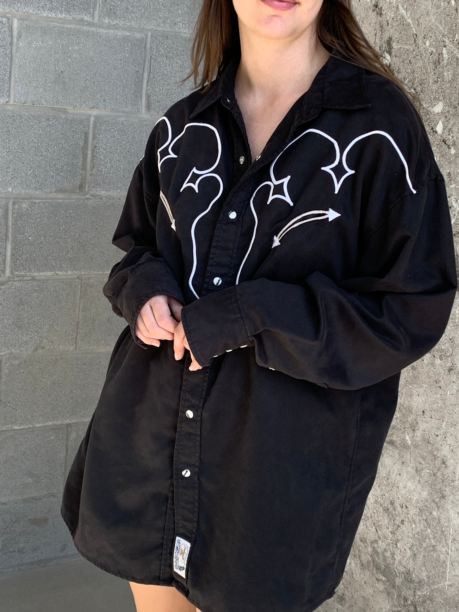 silk western shirt
