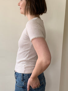 Vintage pointelle undershirt