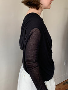 Rick Owens Lilies off shoulder top