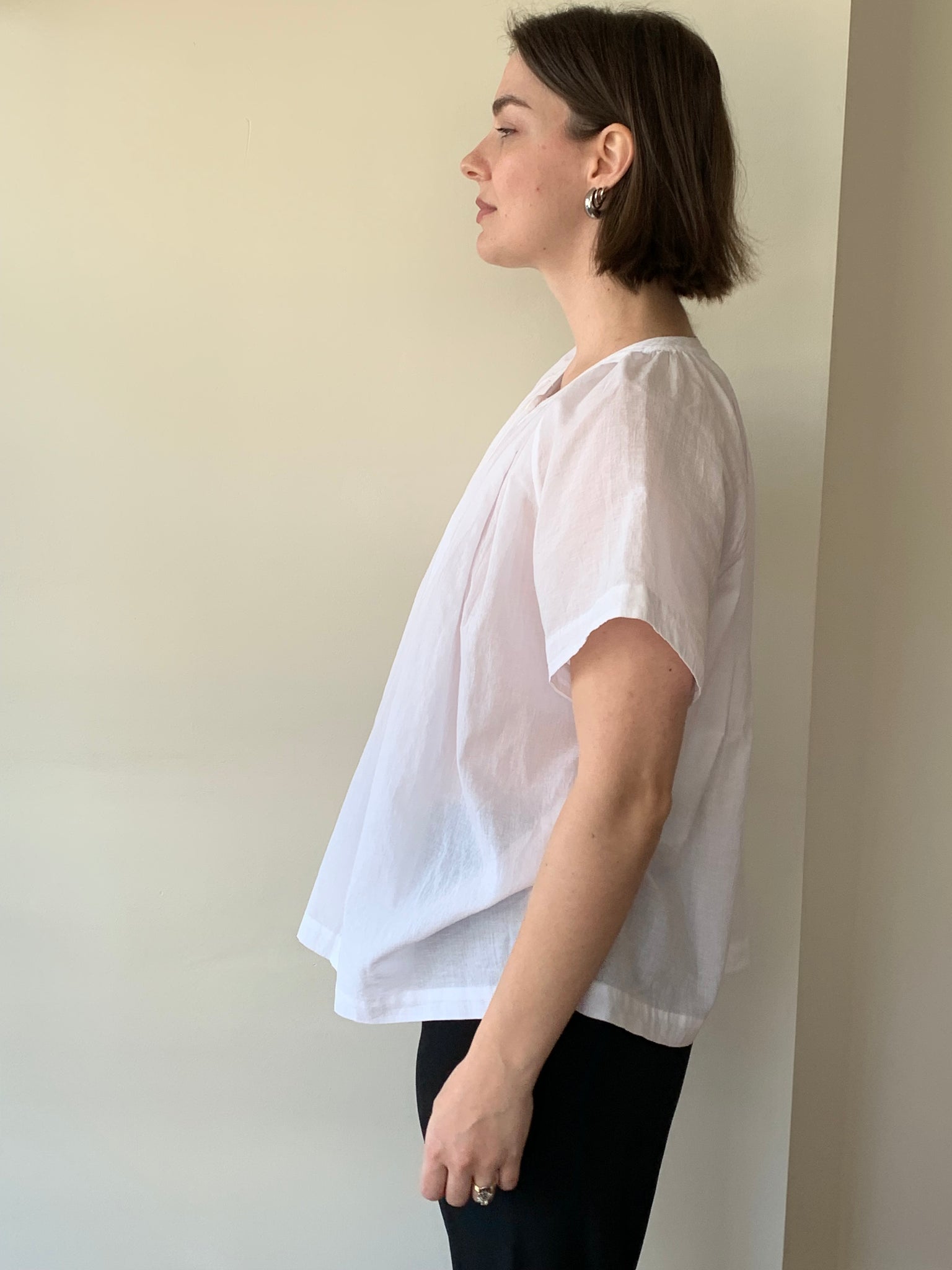 jenni kayne gathered shirt