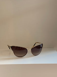 Prada metal-rimmed sunglasses