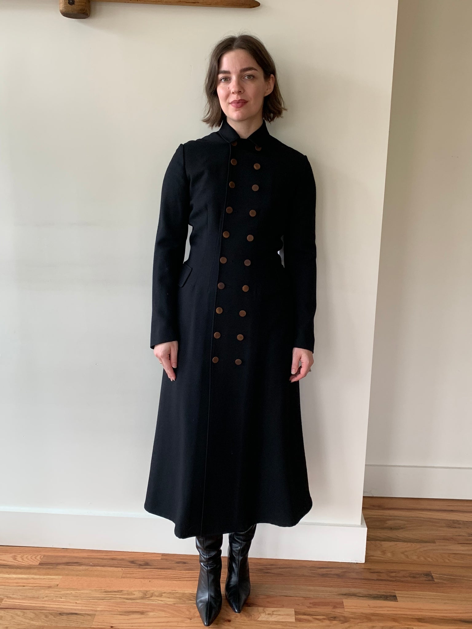 Double RL fitted coat