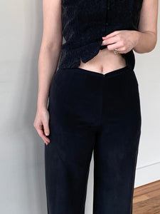 1990s silk 3-piece suit