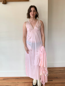 Vintage slip dress and jacket