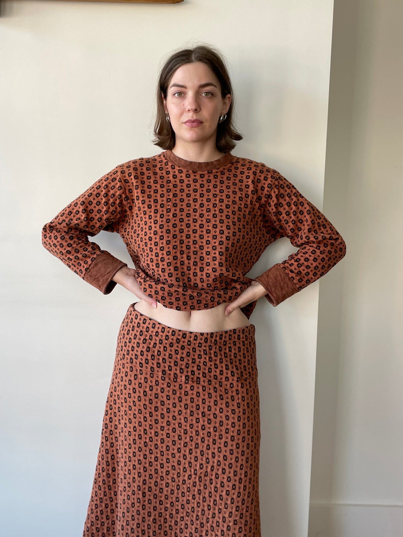 Hand dyed cotton set