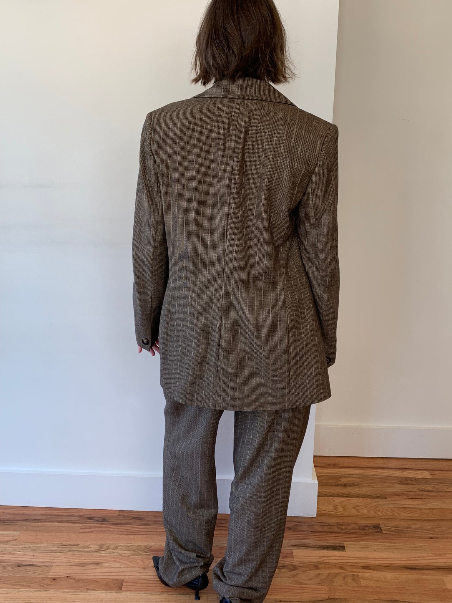Dana Buchman tweed 3-piece suit