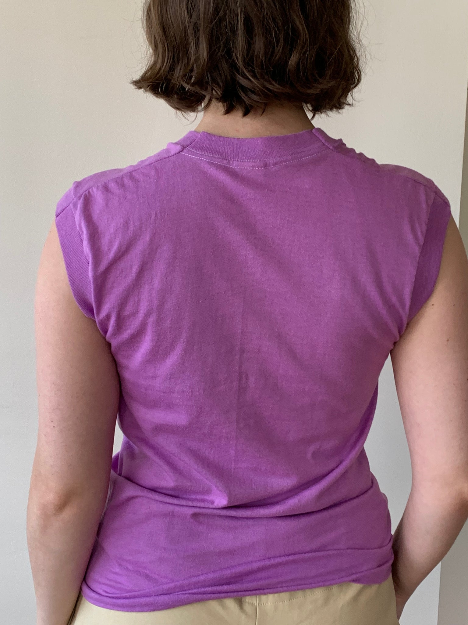 1980s purple Detroit t-shirt