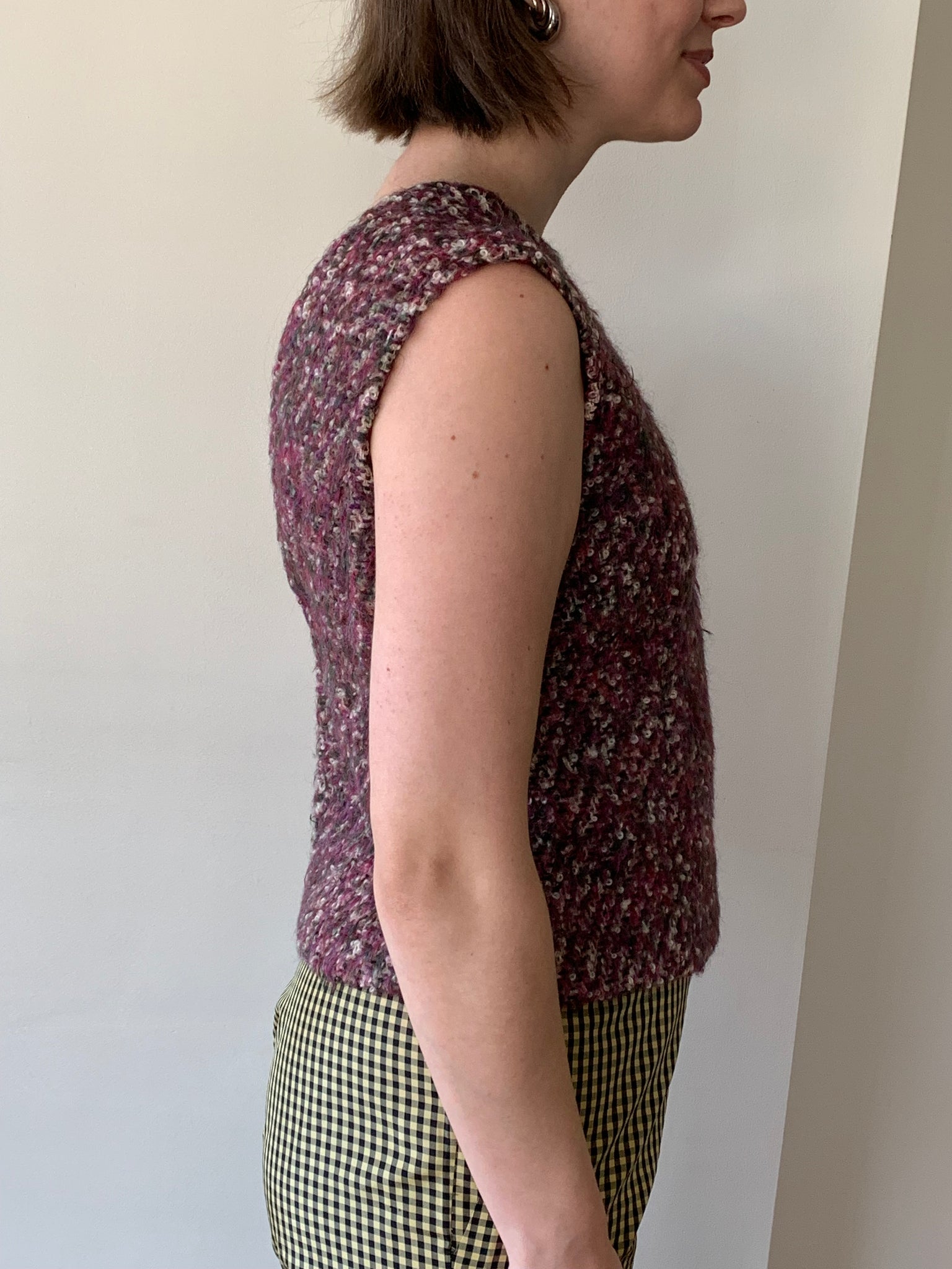 1960s wool jacket and top set