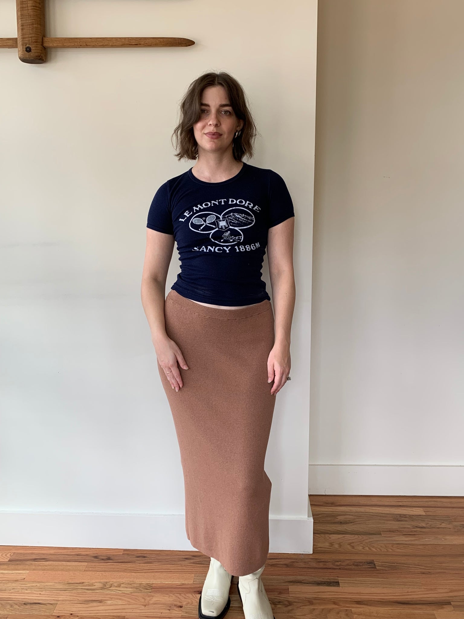 Vintage French mountain t-shirt
