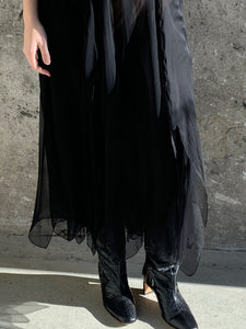 Jil Sander silk skirt