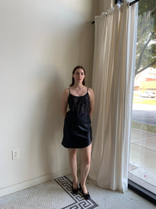 Satin slip skirt