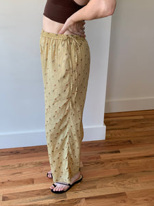 Cordera floral jacquard pants