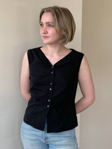 Vintage collared blouse