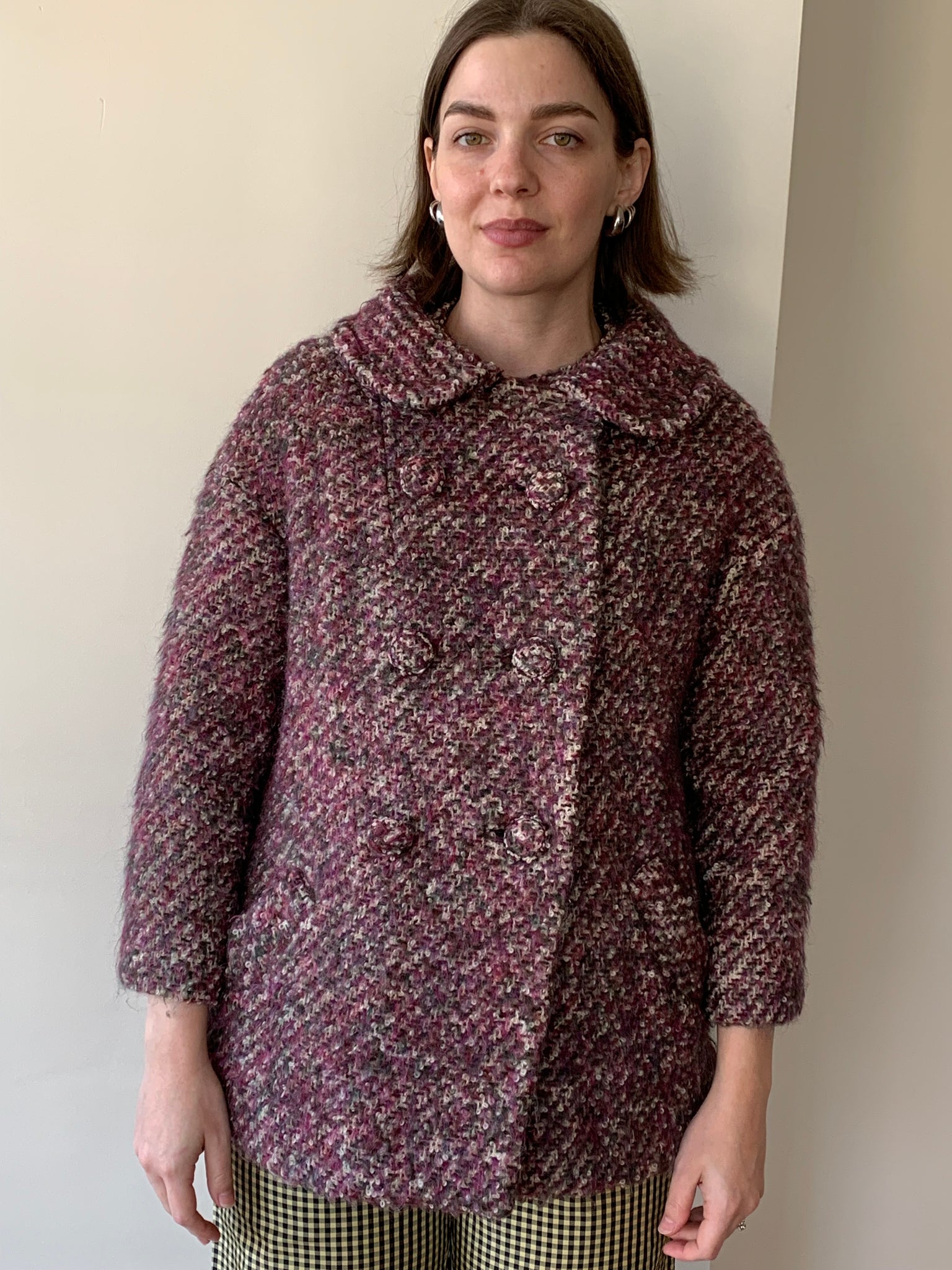 1960s wool jacket and top set