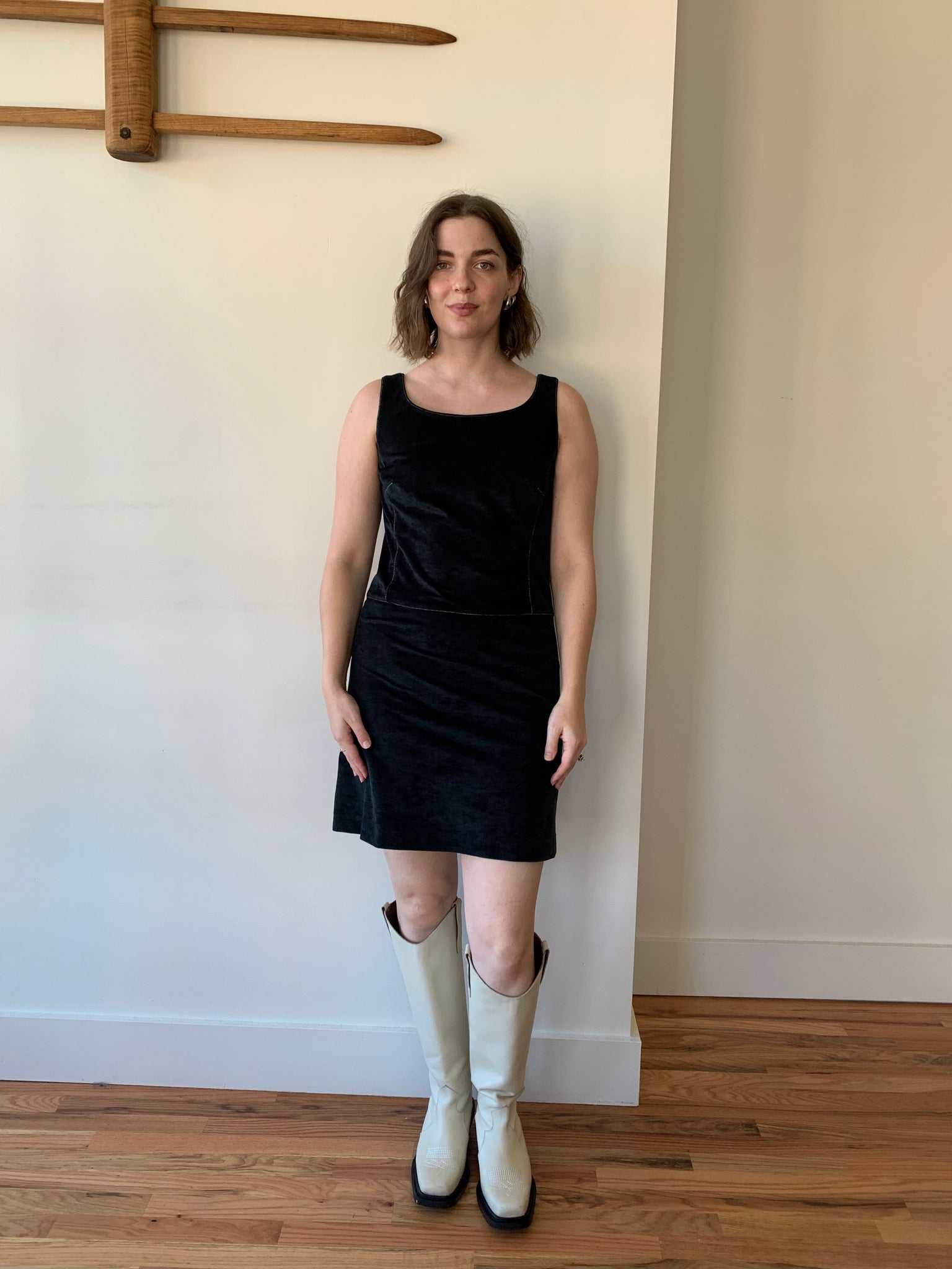 Anna Sui mini jumper dress
