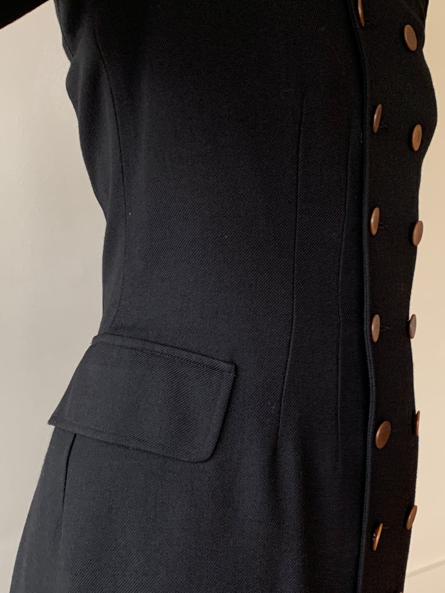 Double RL fitted coat