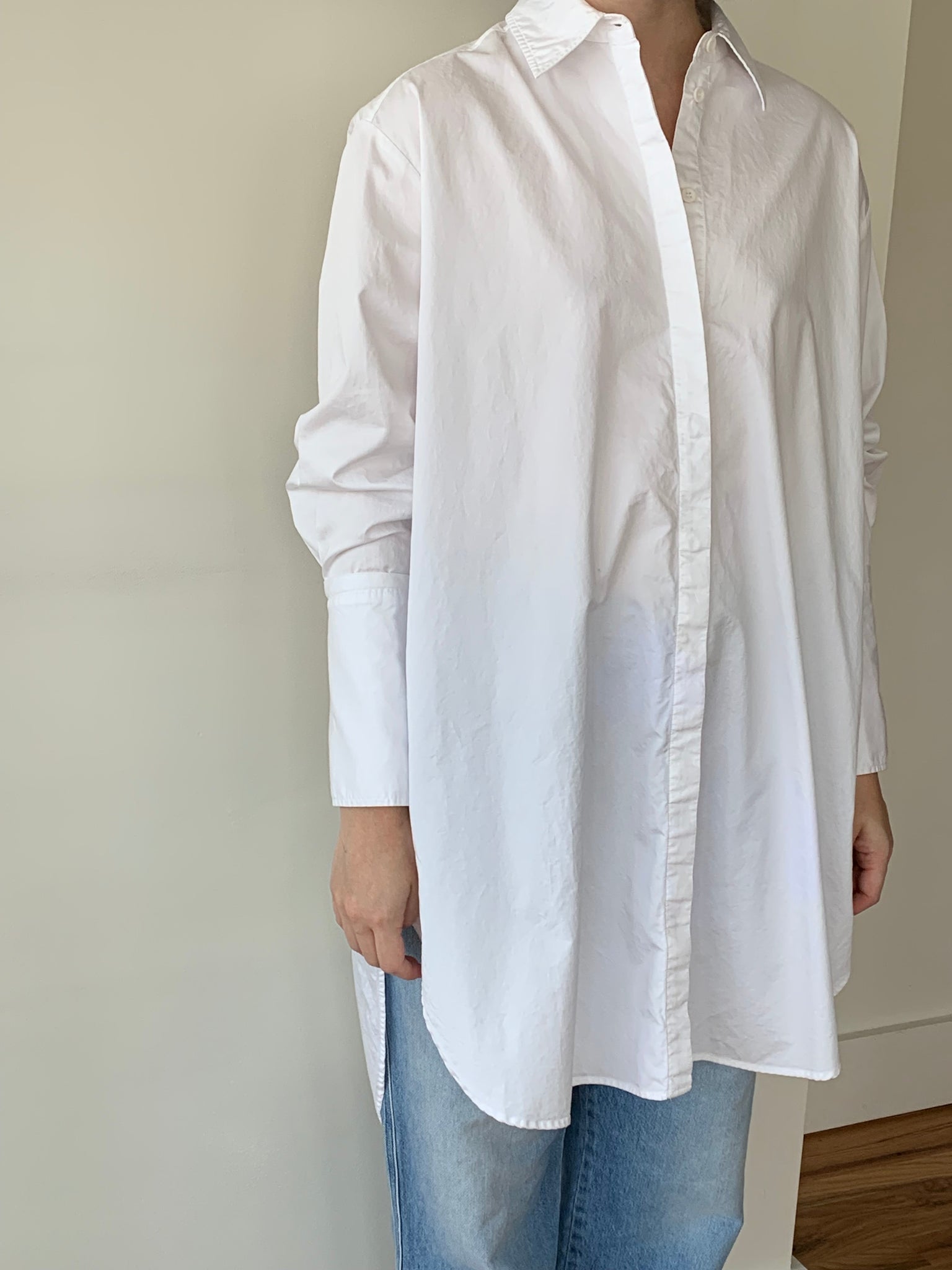St. Agni cotton tunic top