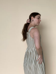 Striped smock dress