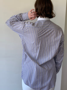 Vintage Dior striped button down shirt