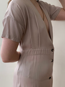Rita Row buttoned midi dress