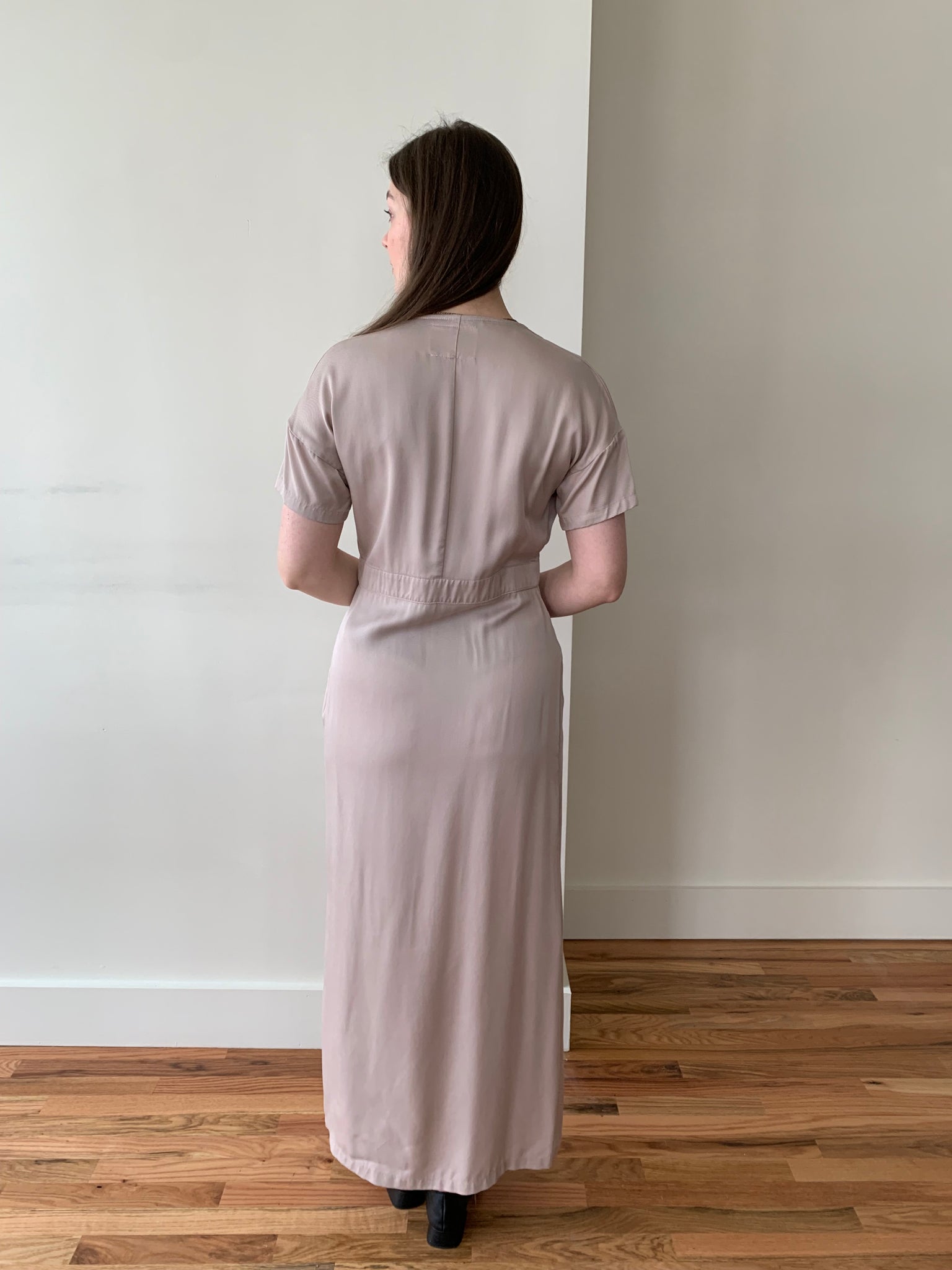 Rita Row buttoned midi dress