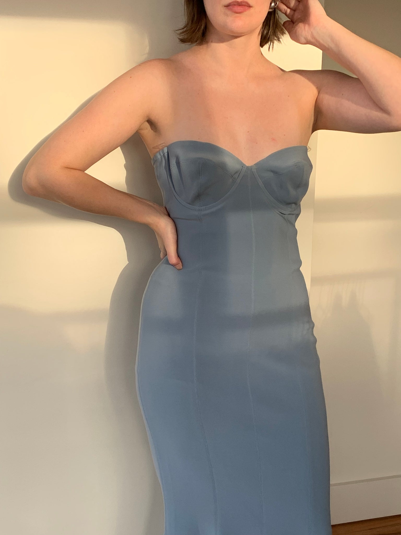 Norma Kamali midi dress