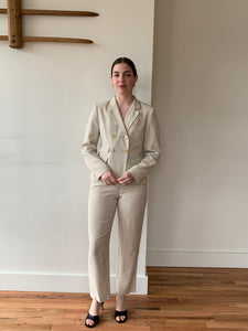 Vintage DKNY grid suit