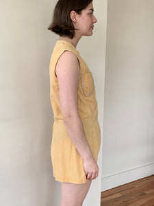 Vintage seersucker play suit