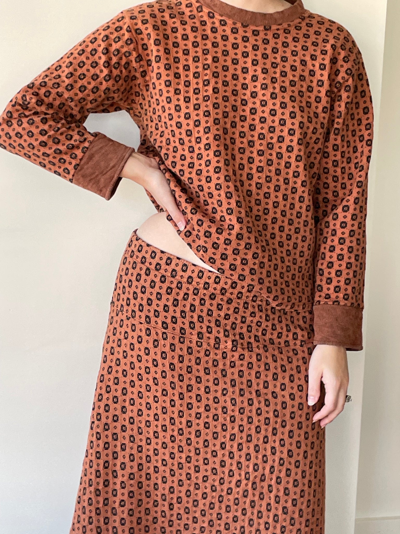 Hand dyed cotton set