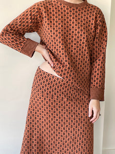 Hand dyed cotton set