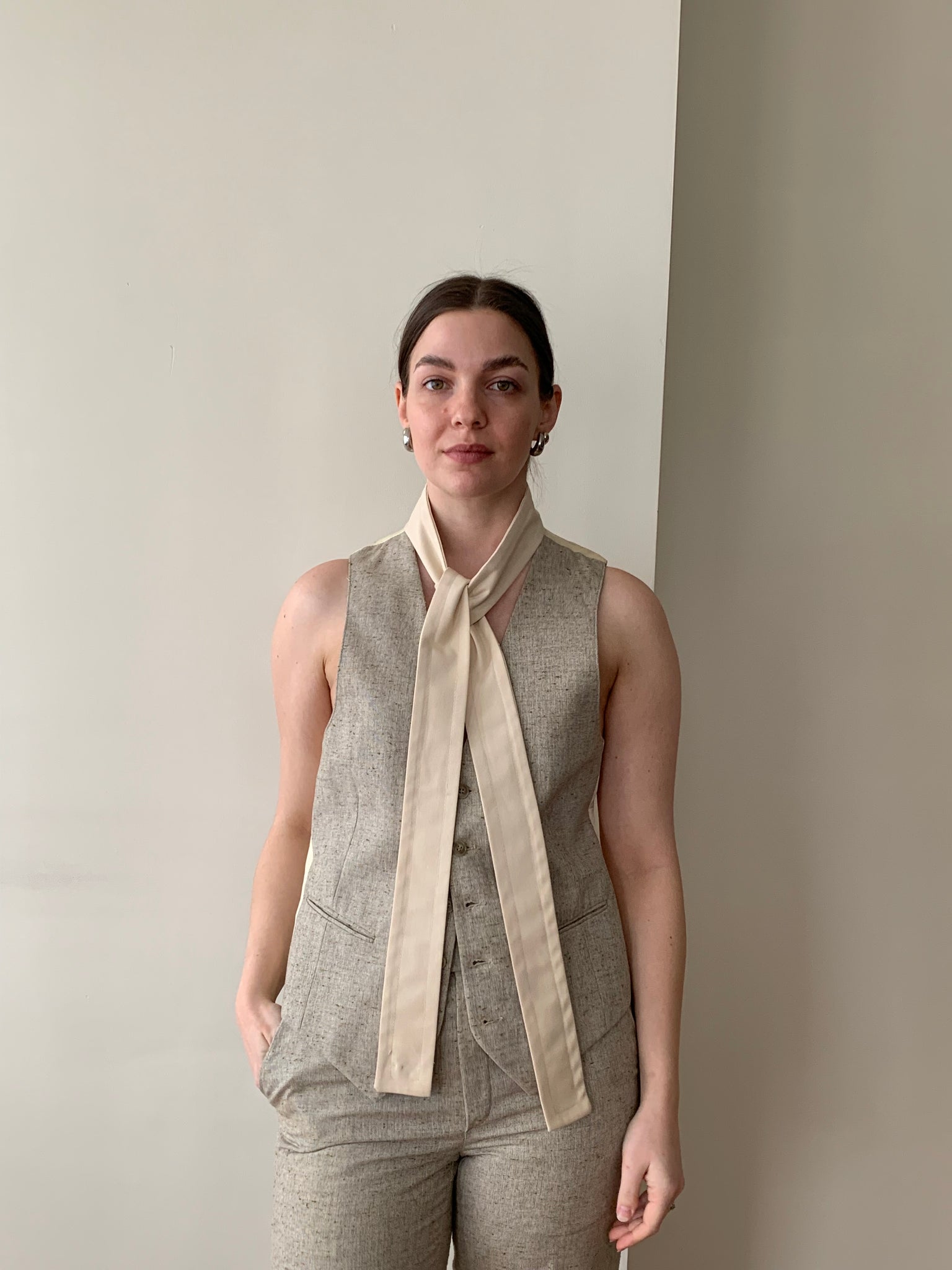 1980s YSL pant suit
