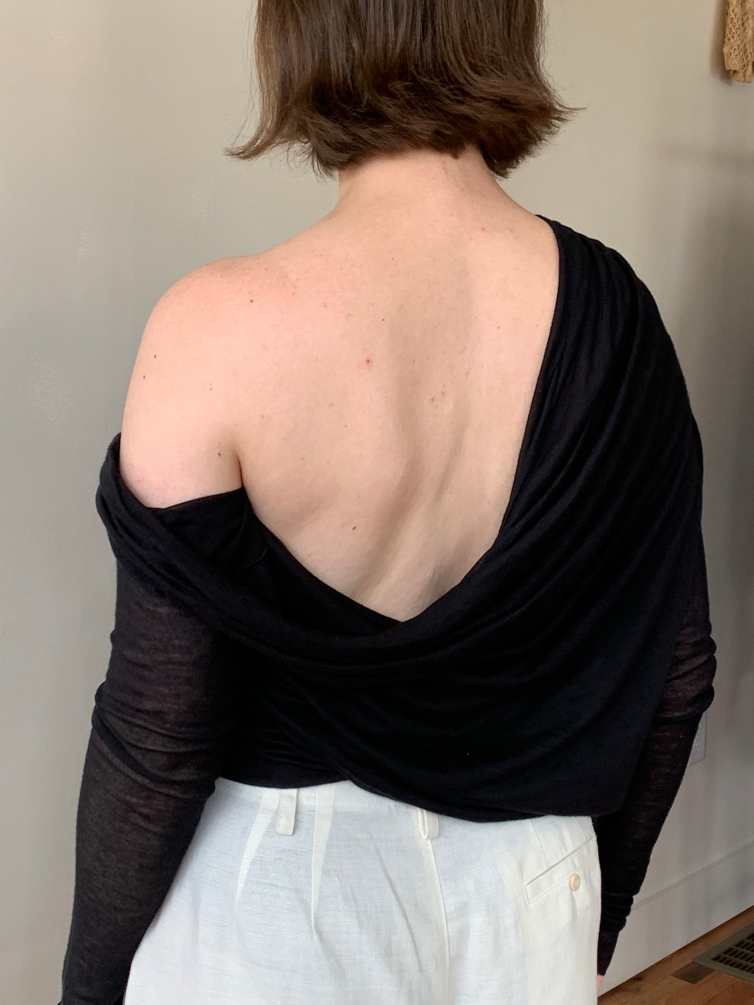Rick Owens Lilies off shoulder top