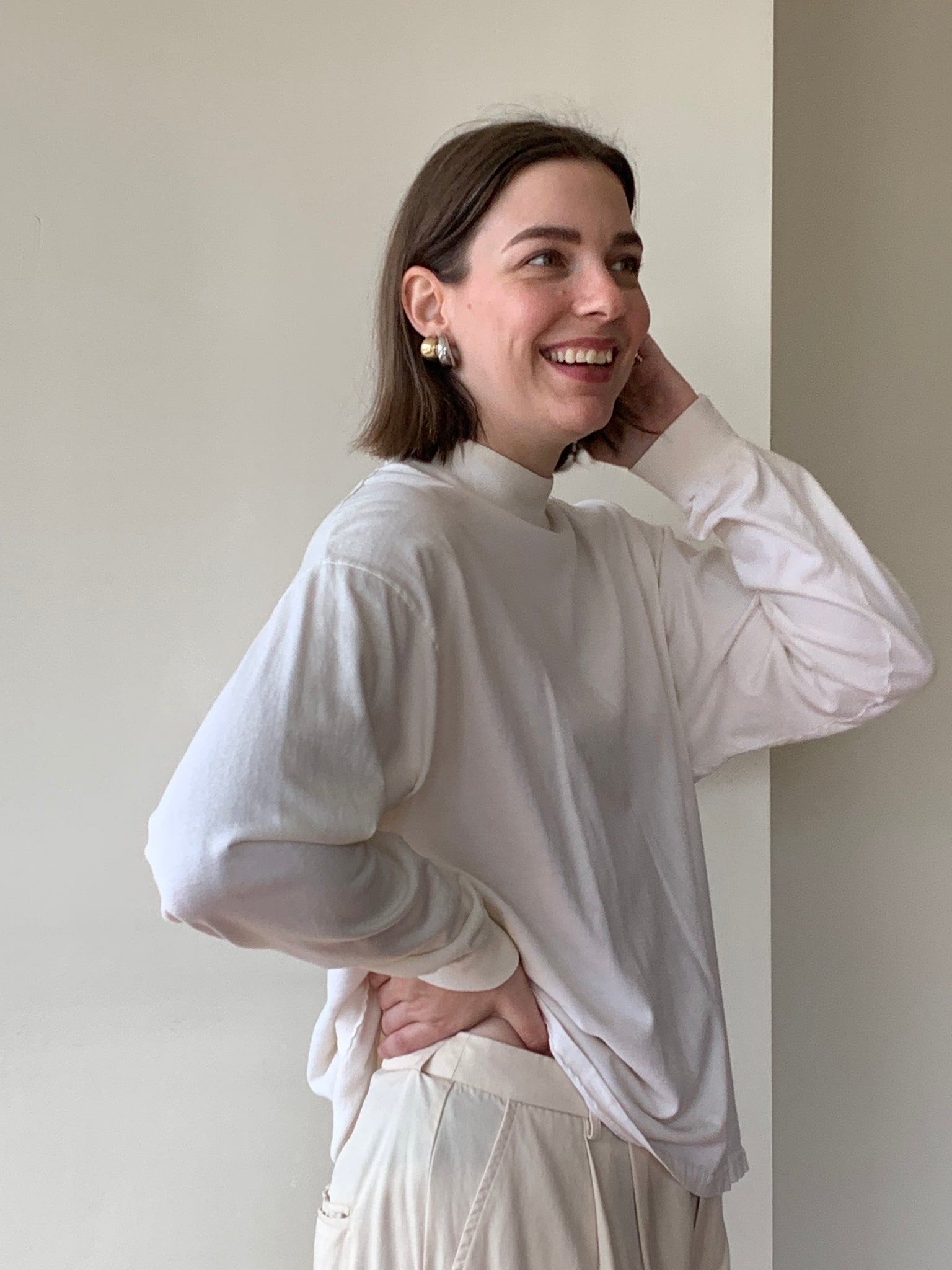Vintage Gap mock neck shirt