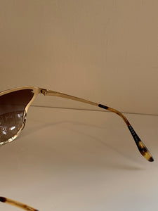 Prada metal-rimmed sunglasses