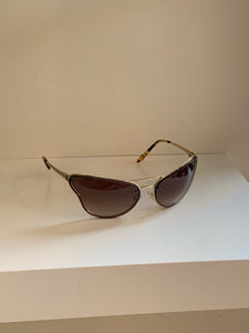 Prada metal-rimmed sunglasses
