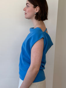 Paris Georgia cowl neck top
