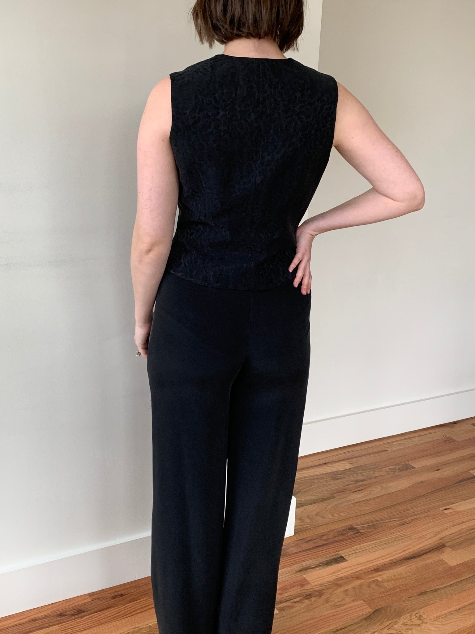 1990s silk 3-piece suit