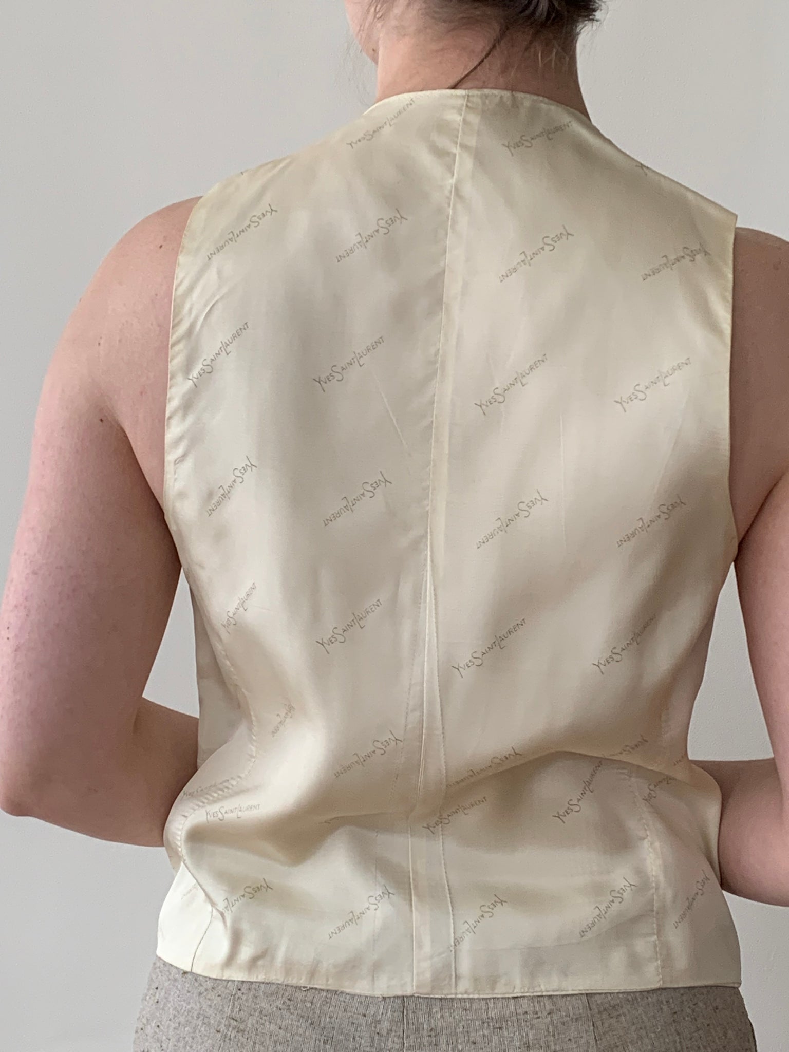 1980s YSL pant suit