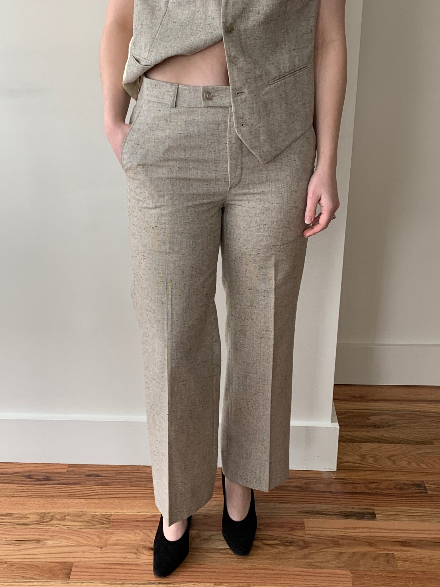 1980s YSL pant suit