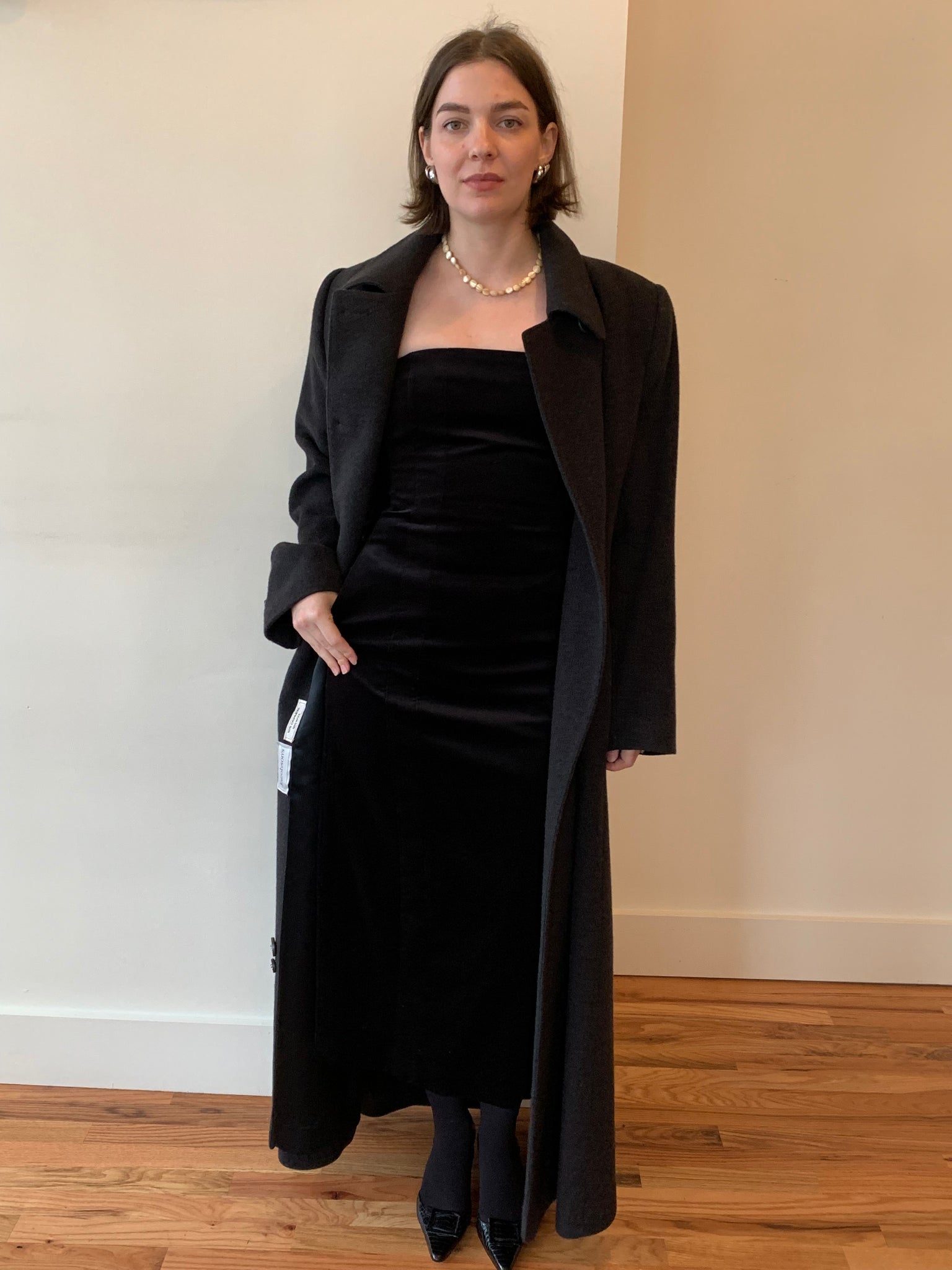 Jacobson’s wool and cashmere overcoat