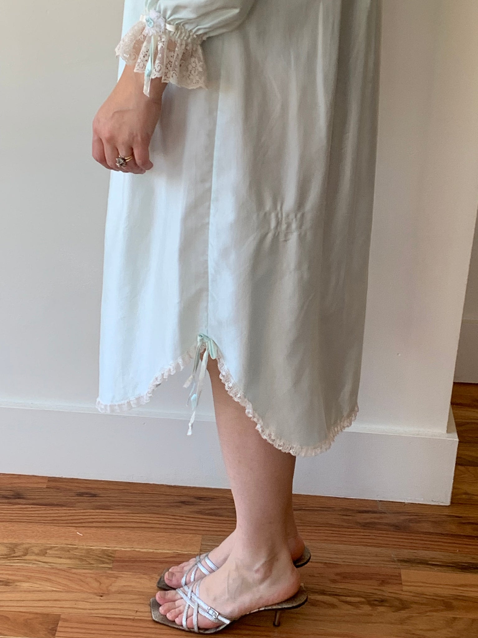 1970s Dior lace nightgown