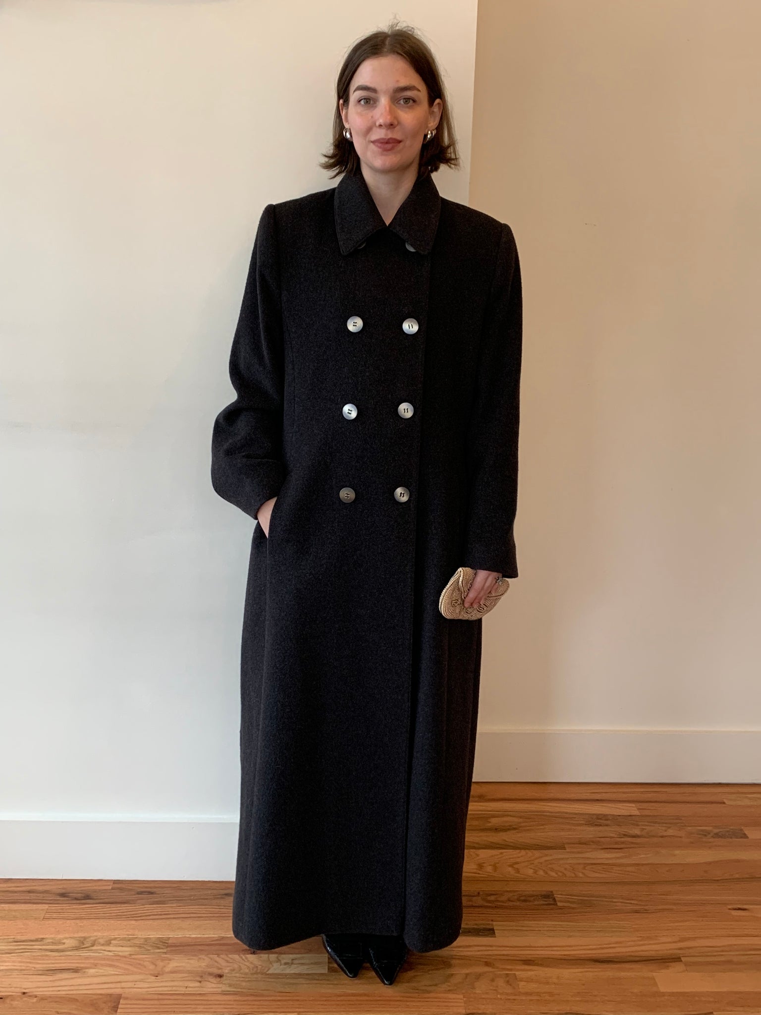 Jacobson’s wool and cashmere overcoat