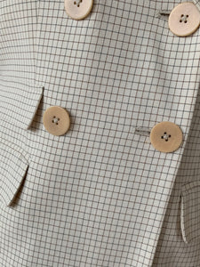 Vintage DKNY grid suit