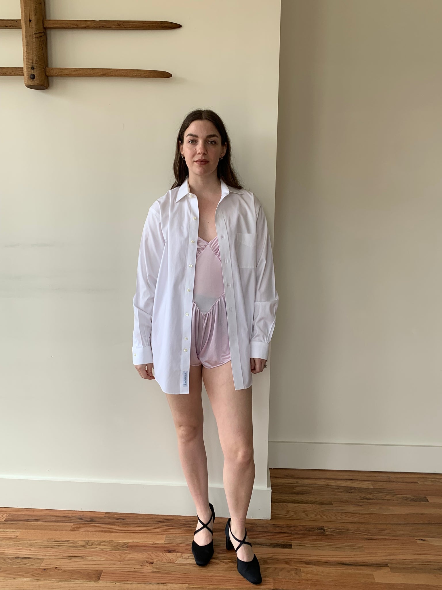 Vintage lingerie romper