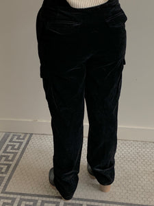 Velvet vintage cargo pants