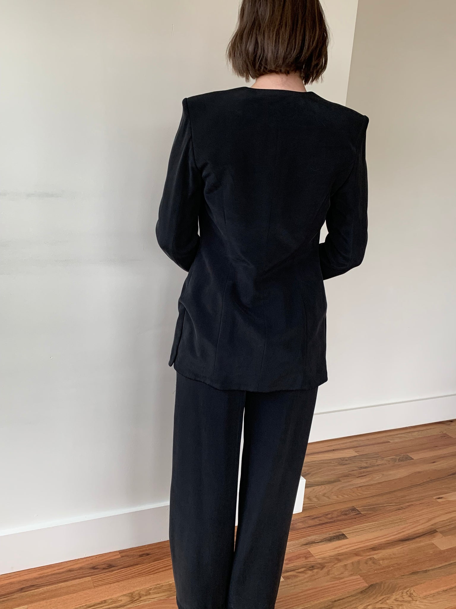 1990s silk 3-piece suit